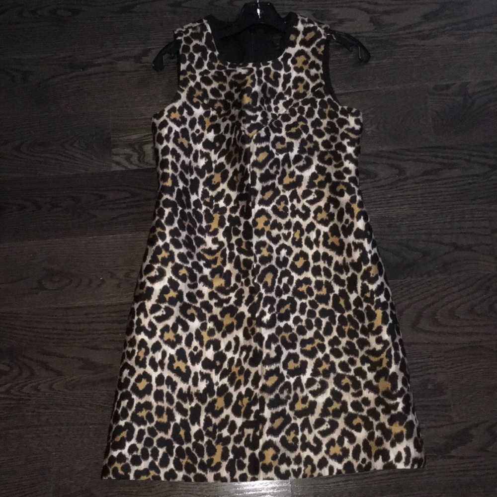 JCrew Cheetah Print Dress size 0